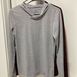 Nike Dri-FIT Light Gray Hoodie